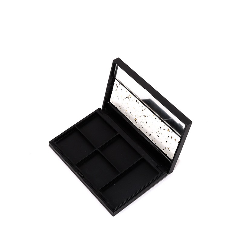 Rectangular Four-color Eyeshadow Palette With Mirror - Image 5