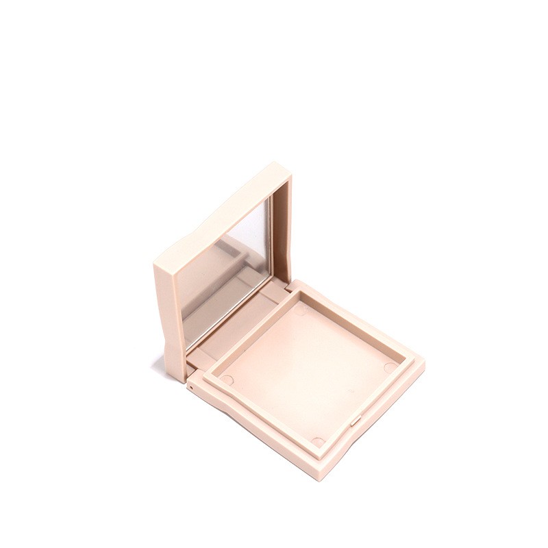 Frosted Single Eyeshadow Compact Box with Mirror Flip-Top Powder Compact Packaging - Image 5