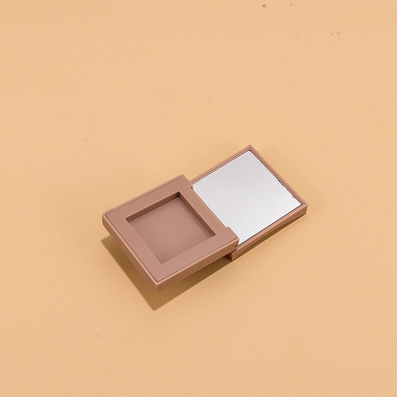 Mini Square Sample Single Eyeshadow Palette With Mirror Packaging - Image 4