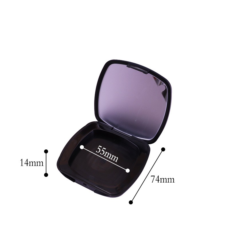 Square Powder Compact Packaging Material, Single Color Eyeshadow Empty Shell - Image 5