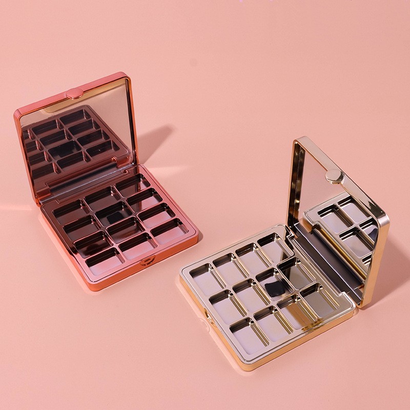 Square Top With Gradient Paint Clip 12-color Eyeshadow Palette - Image 4