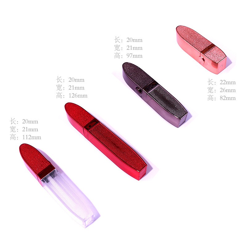 Diamond-shaped Rhinestone Makeup Set: Eyelashes, Lip Gloss, Lipstick, Eyeliner - Image 5