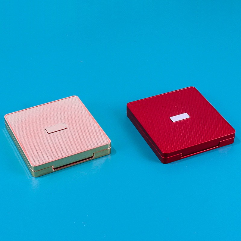 Nine-color Textured Top Cover Yu Xi Red Square Eyeshadow Palette - Image 3