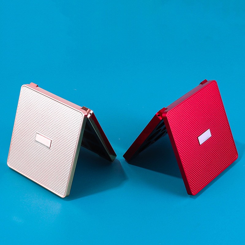 Nine-color Textured Top Cover Yu Xi Red Square Eyeshadow Palette - Image 2