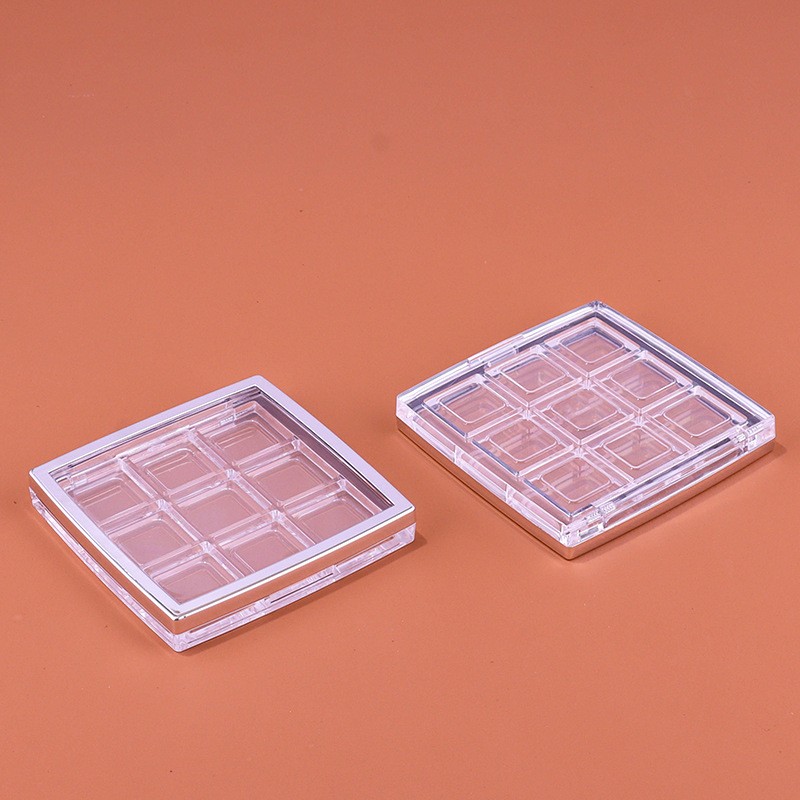 Nine-compartment Square Eyeshadow Palette Box - Image 4