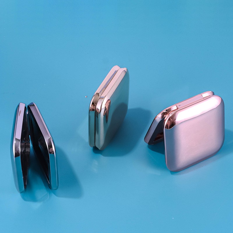 Round/Square Magnetic Single-color Eyeshadow Palette With Mirror And Single-Color Powder Compact - Image 2