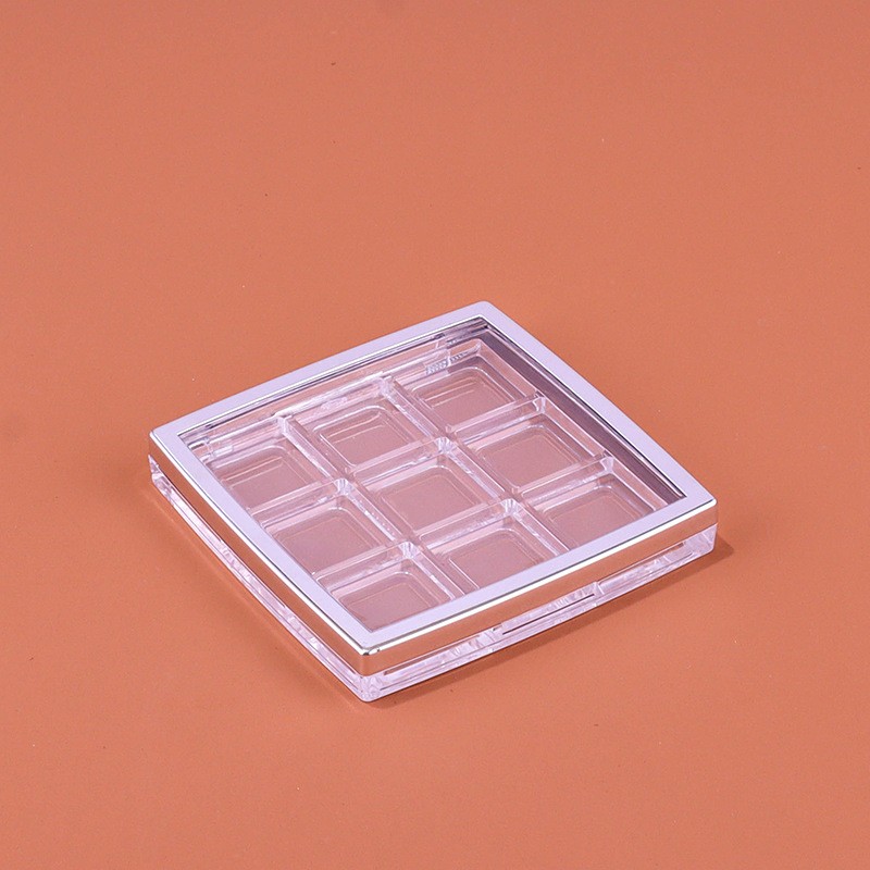 Nine-compartment Square Eyeshadow Palette Box - Image 3