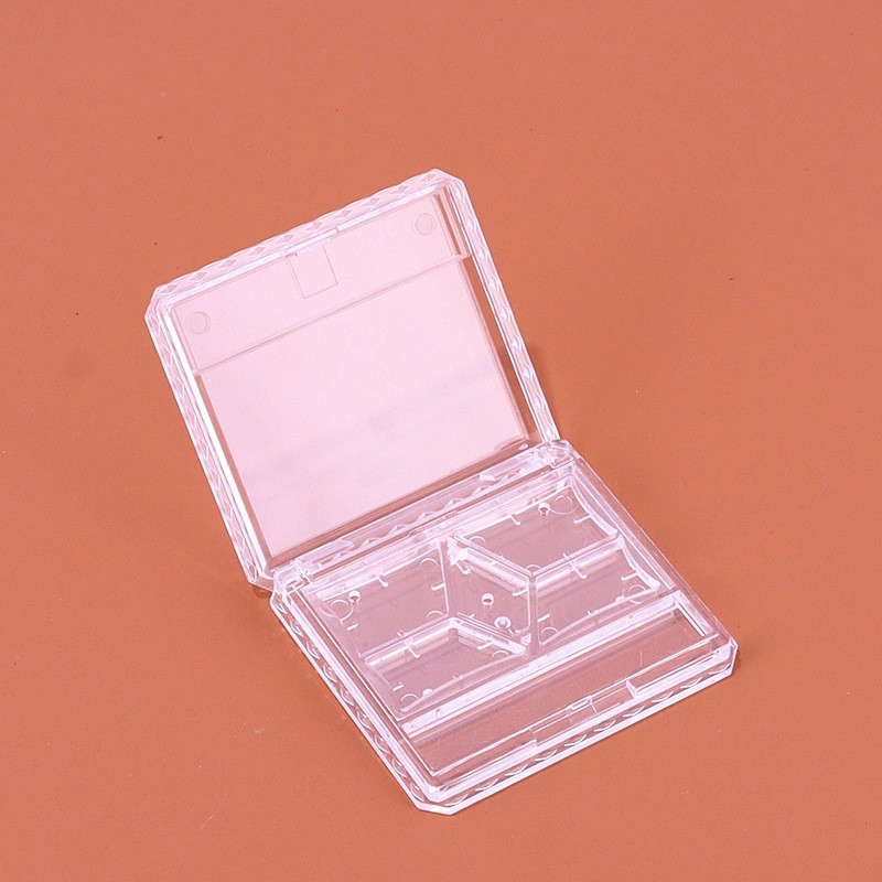 Square Eyeshadow Palette With Five Compartments And Brush Slots - Image 3