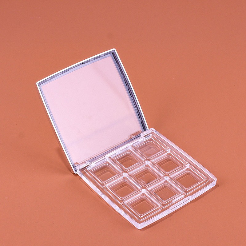 Nine-compartment Square Eyeshadow Palette Box - Image 2