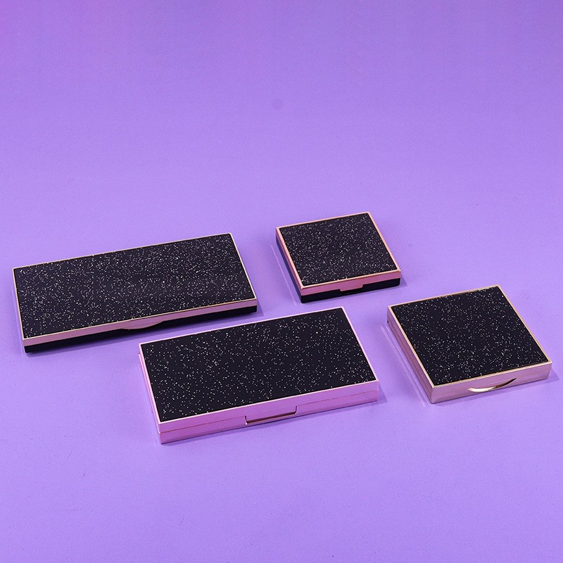 Starry Sky Square Single Color Eyeshadow Compact With Flip-Top and Lens - Image 3