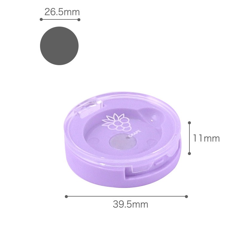 3g Single Color Eyeshadow Palette, Mini Blush Palette, Sample Round Empty Case - Image 5