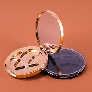 Retro-style Buckle Top Cover Engraved Nine-color Eyeshadow Empty Box Packaging Material