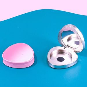 Peach-shaped 3D Top Single Eyeshadow Shell