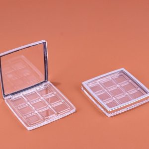 Nine-compartment Square Eyeshadow Palette Box