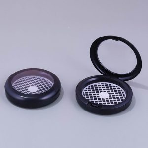 10g Flip-top Round Single Color Powder Compact Box