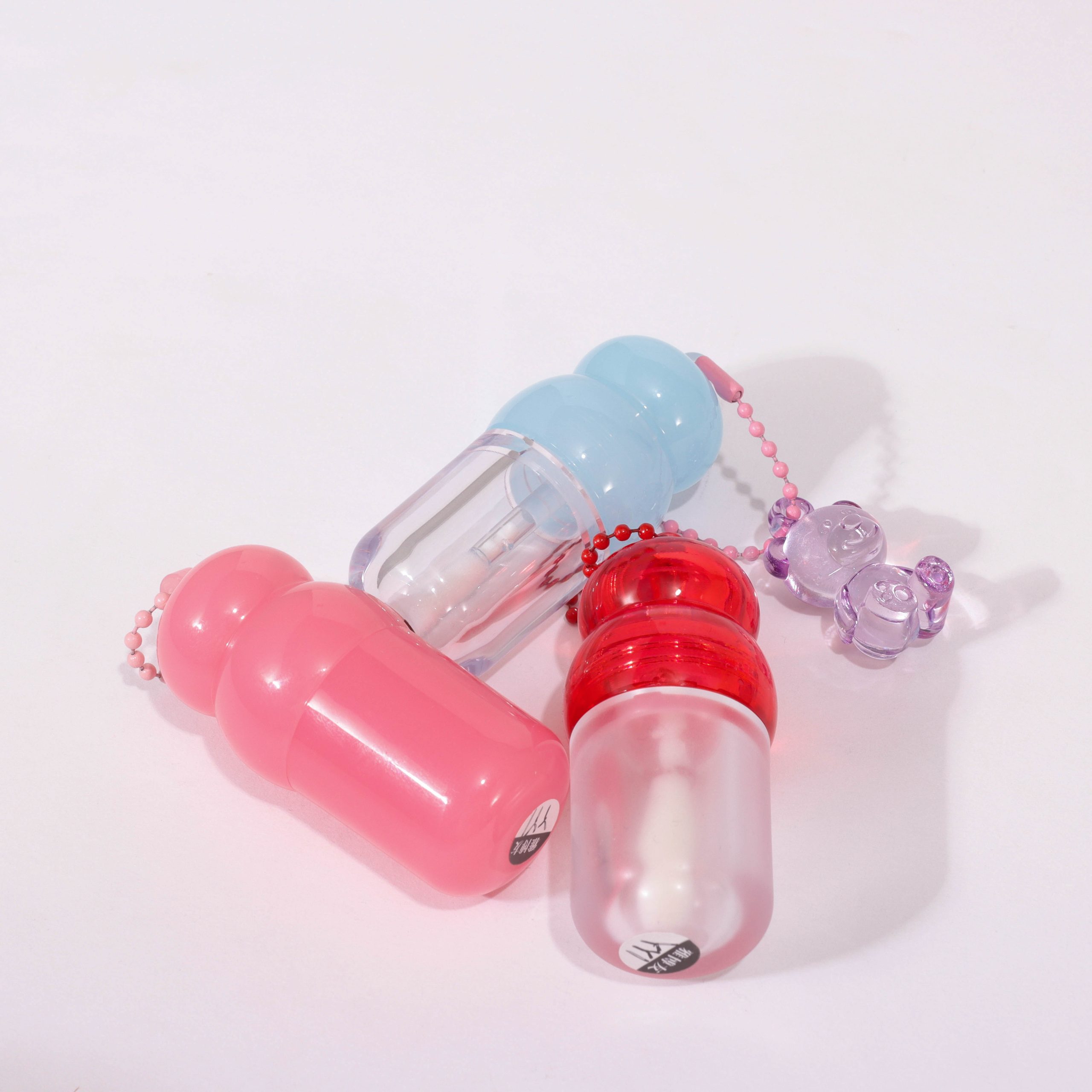 4.5ml Cute Chain-Link Lip Gloss Tube Packaging