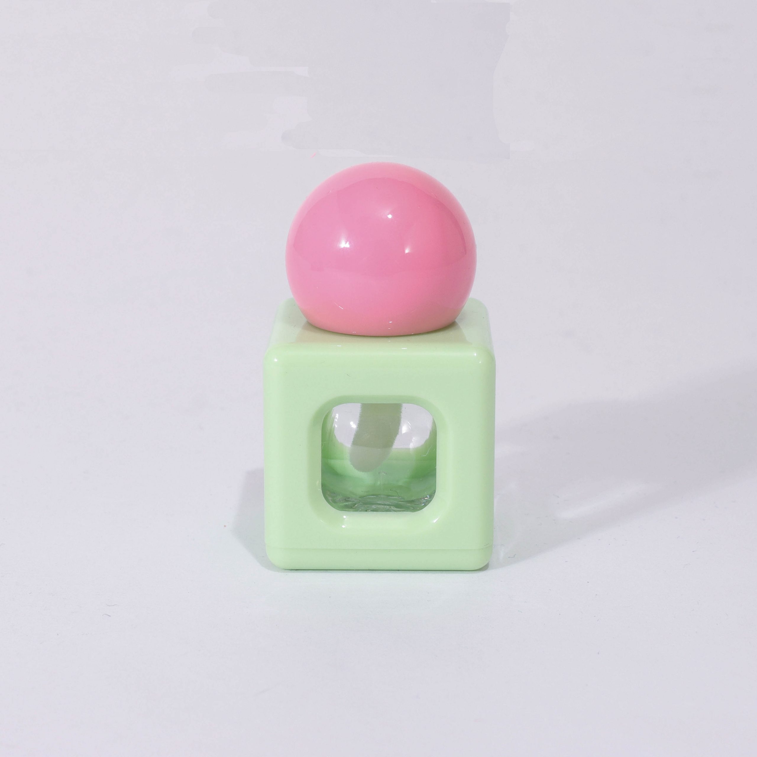 5ml Spherical Cap Perforated Square Bottle Lip Gloss Tube