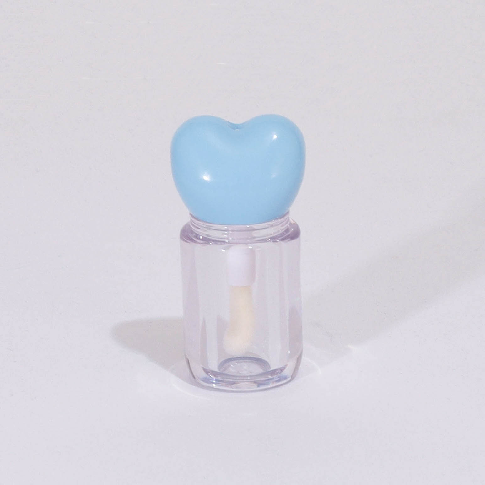 4ml Heart-shaped Cap Lip Gloss Tube Packaging