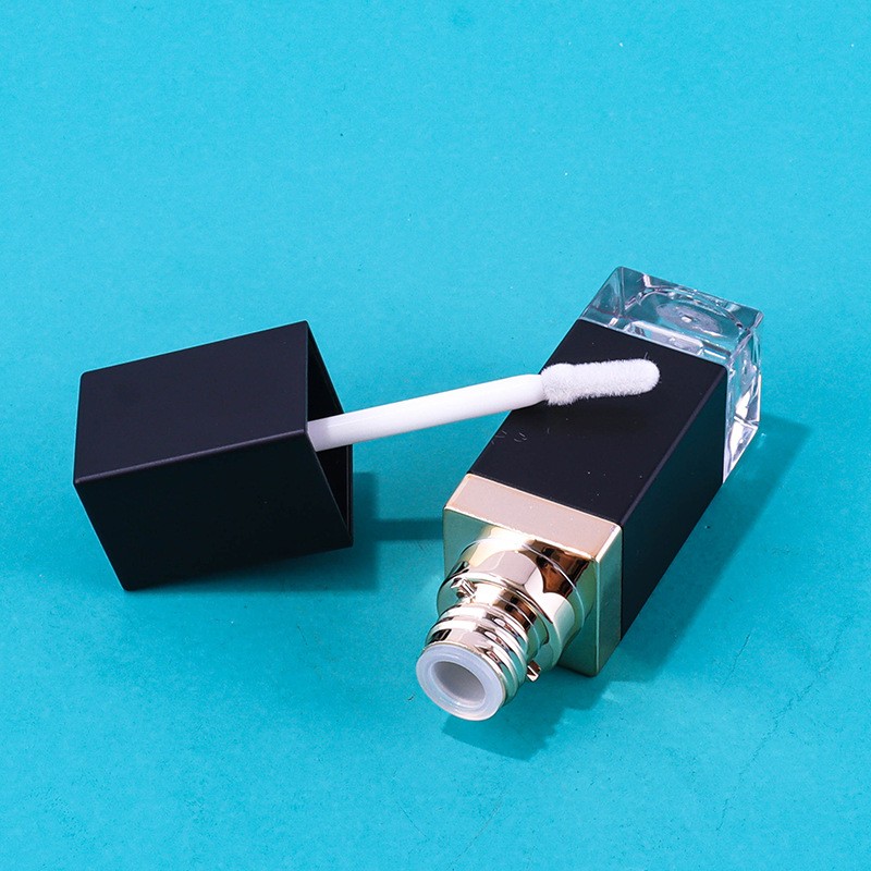 6.5g AS Black Gold Square Minimalist Lip Gloss (Empty Tube) - Image 3
