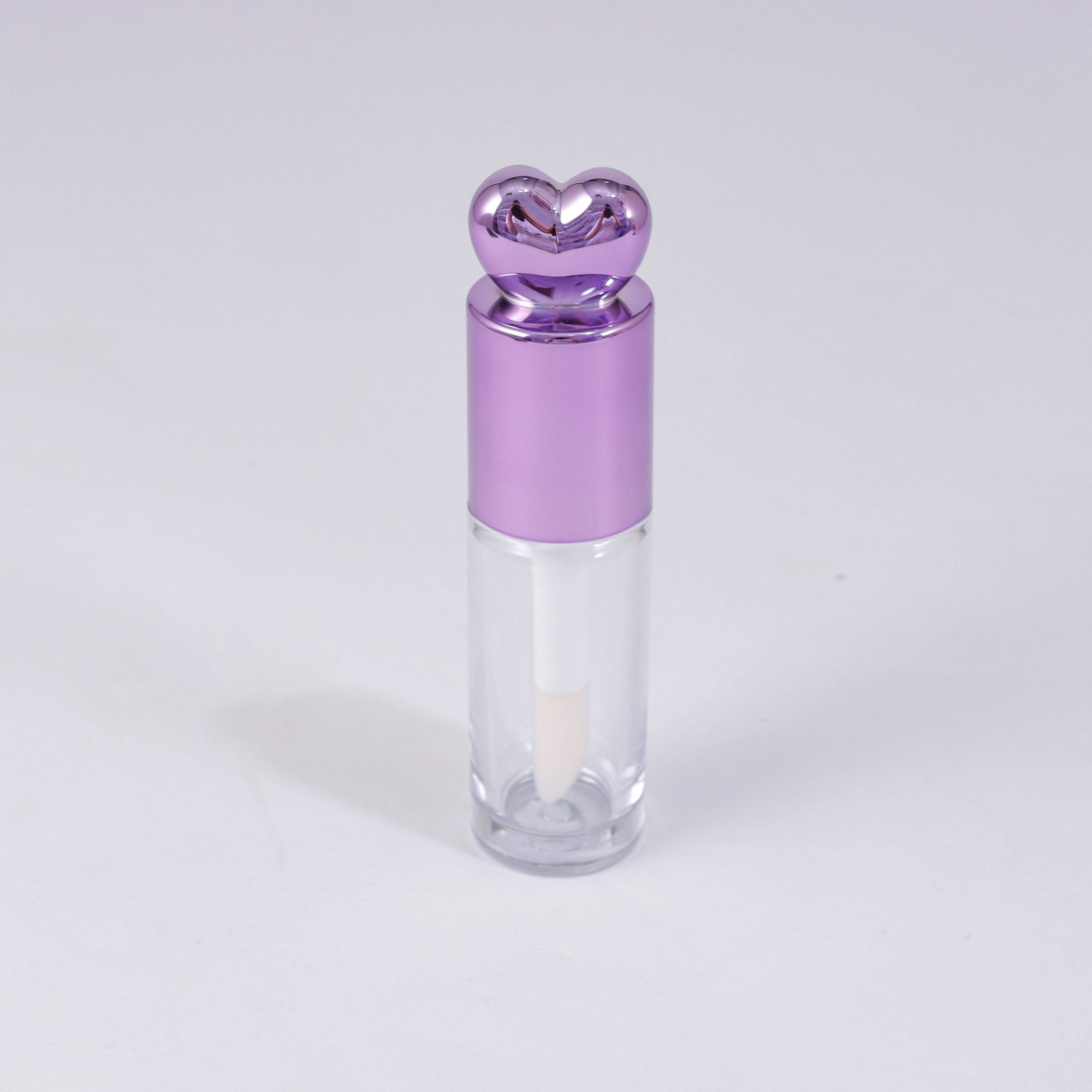 4ml Heart-shaped Lip Gloss Tube Packaging