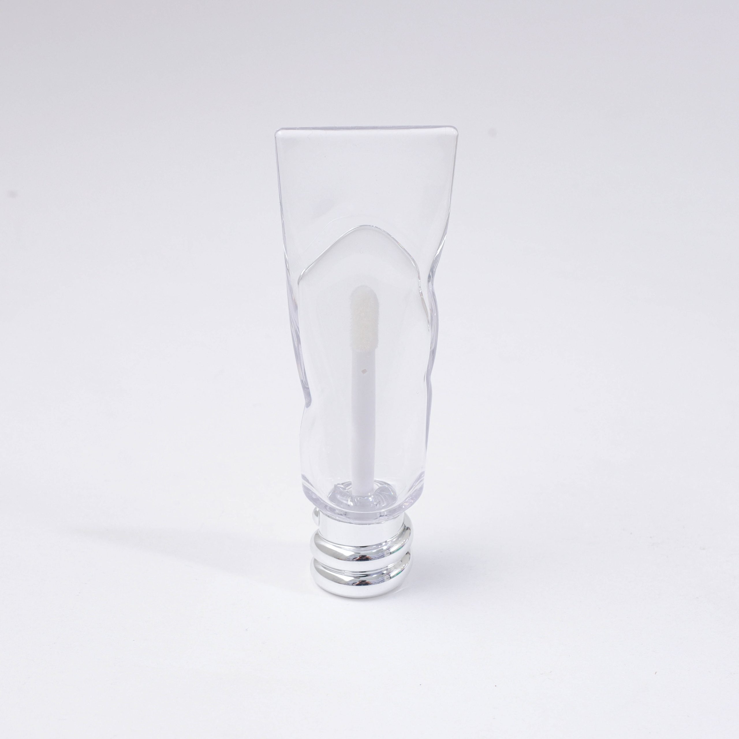 5ml Irregularly Shaped Toothpaste-like Transparent Ice Cube Lip Gloss Tube
