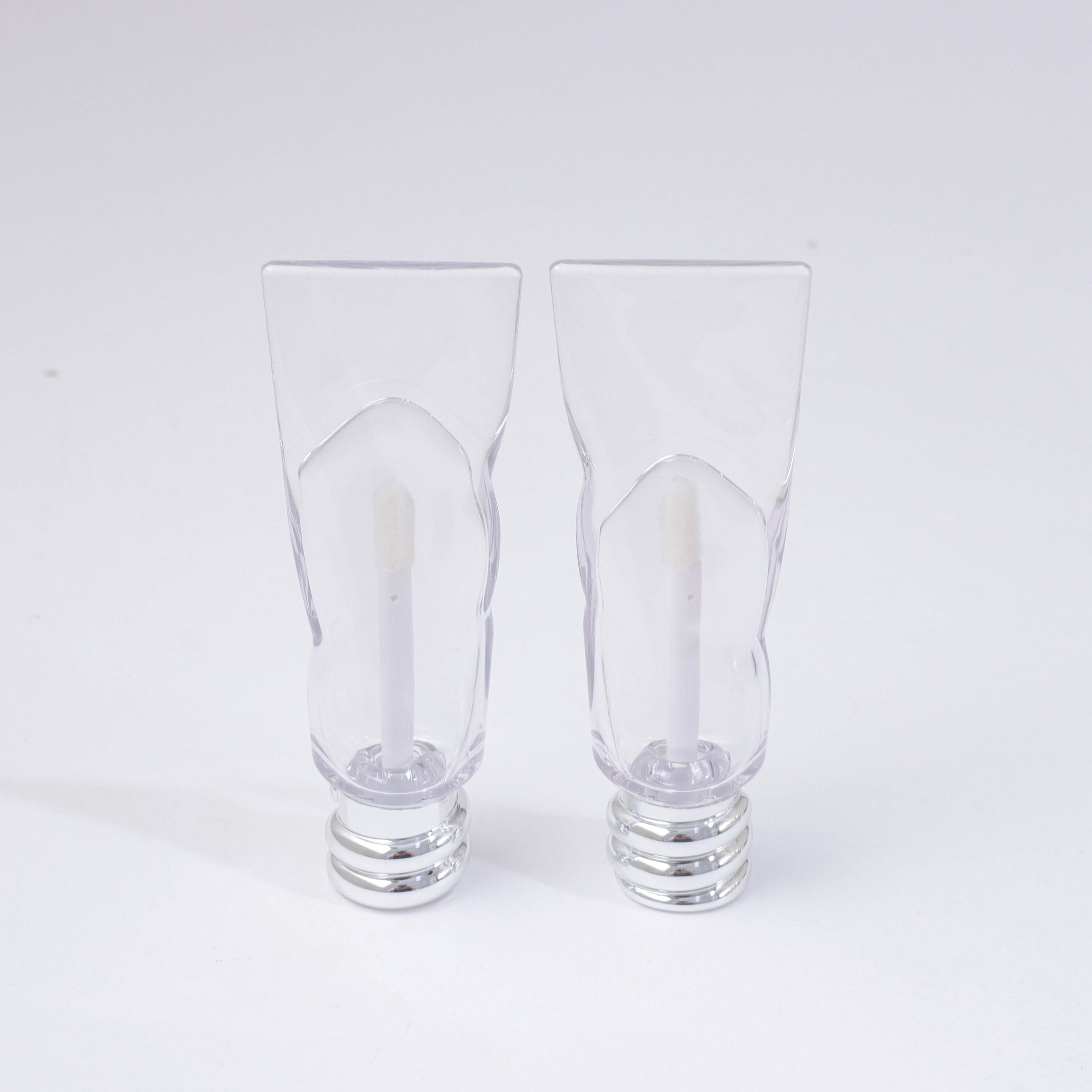 5ml Irregularly Shaped Toothpaste-like Transparent Ice Cube Lip Gloss Tube - Image 2