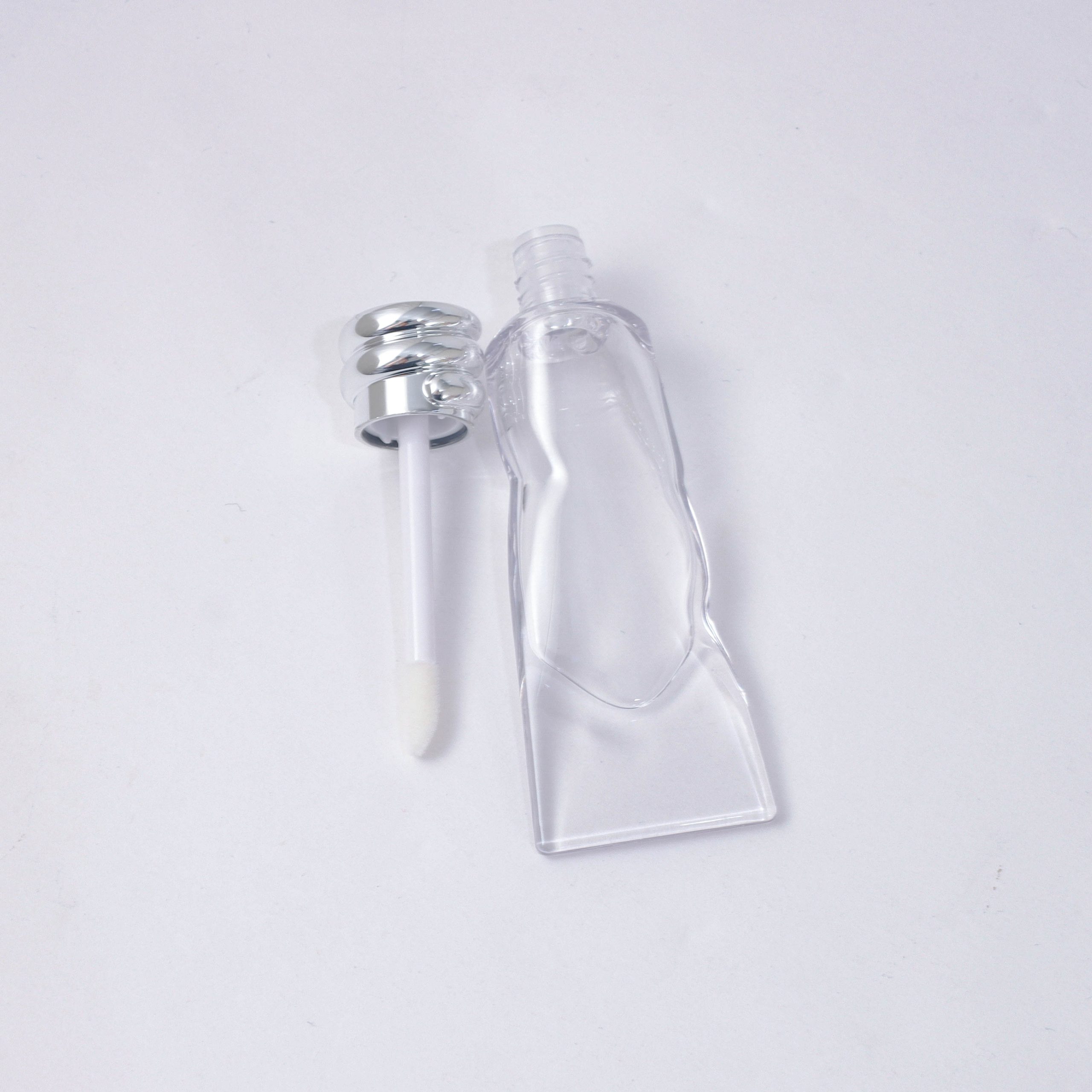 5ml Irregularly Shaped Toothpaste-like Transparent Ice Cube Lip Gloss Tube - Image 4