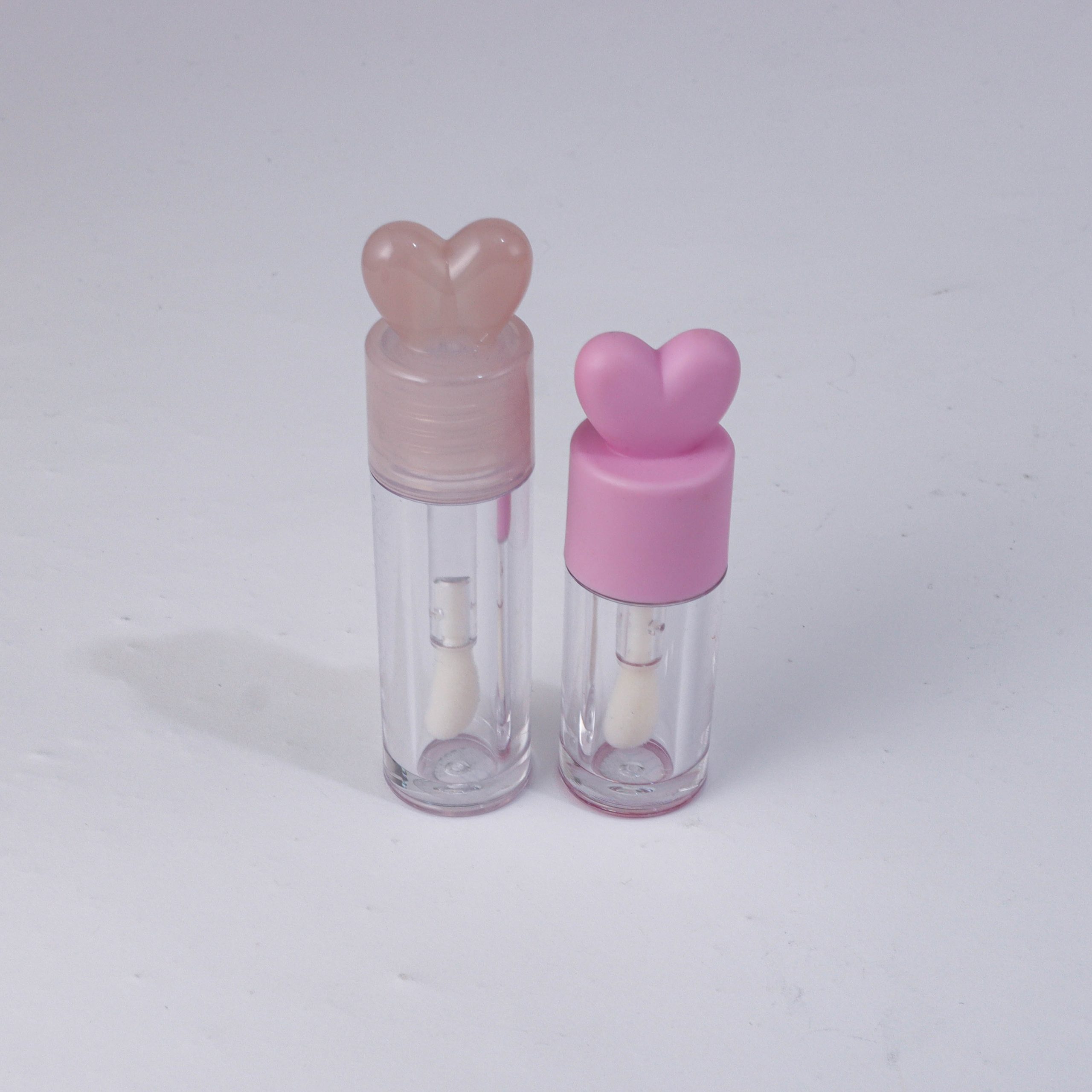 2.5ml/4ml/6ml Heart-shaped Cap Lip Gloss Tube Packaging - Image 2