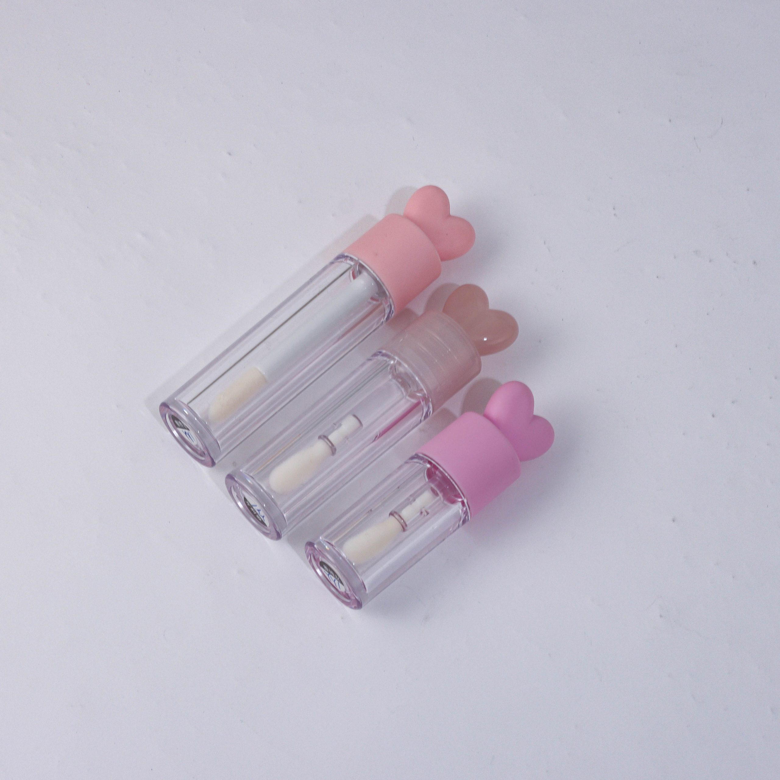 2.5ml/4ml/6ml Heart-shaped Cap Lip Gloss Tube Packaging - Image 5