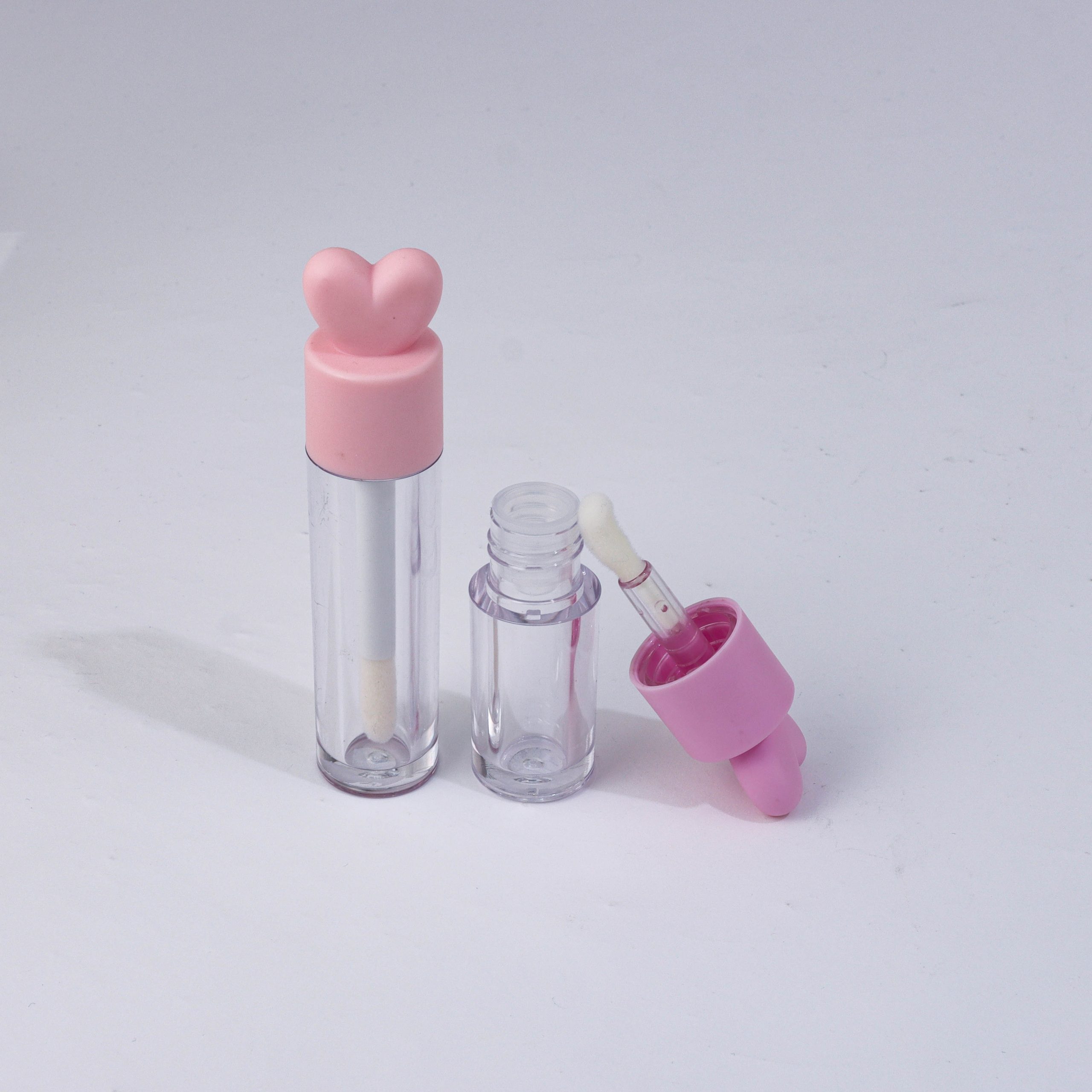 2.5ml/4ml/6ml Heart-shaped Cap Lip Gloss Tube Packaging - Image 3