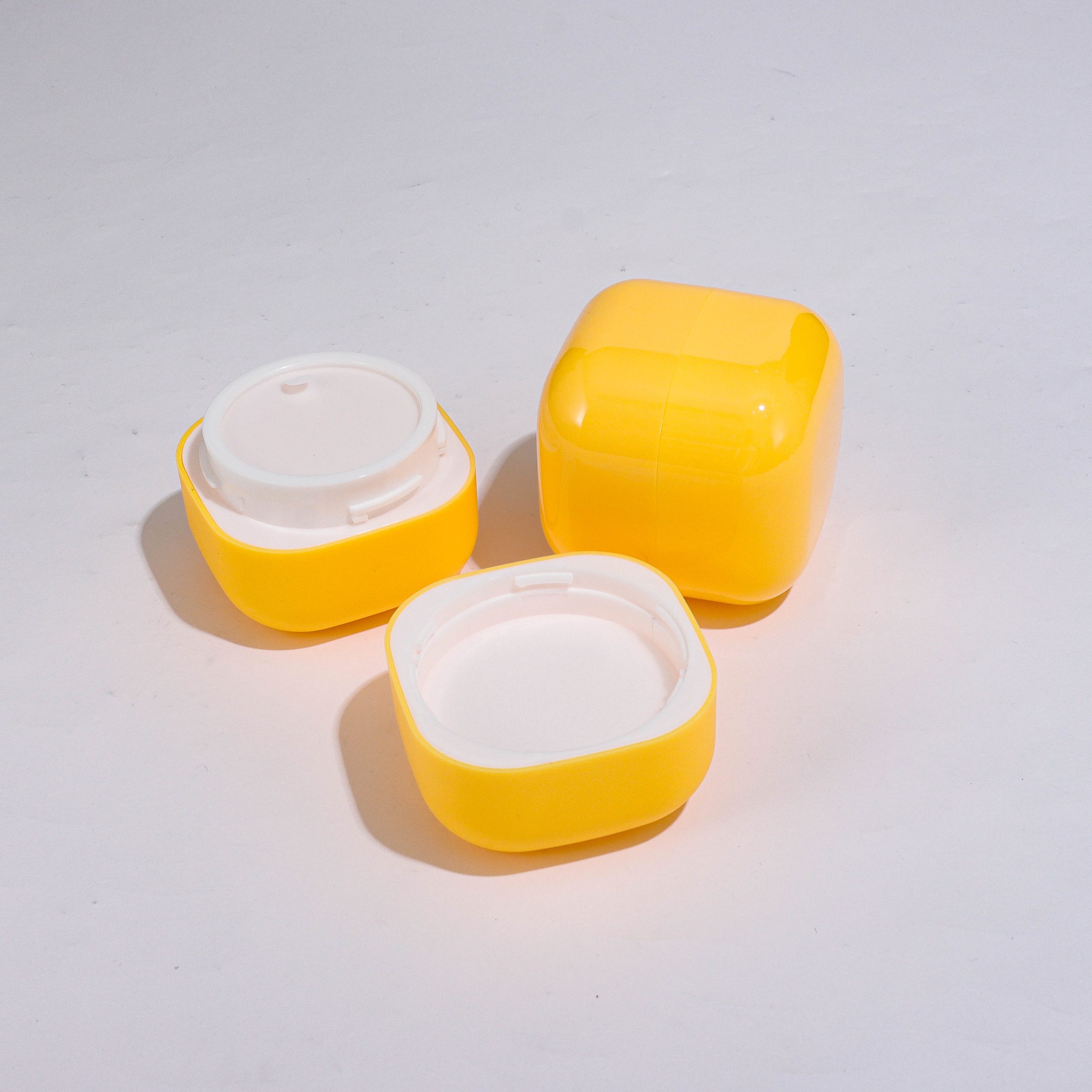 50g Orange Square/Round Cream Box - Image 3